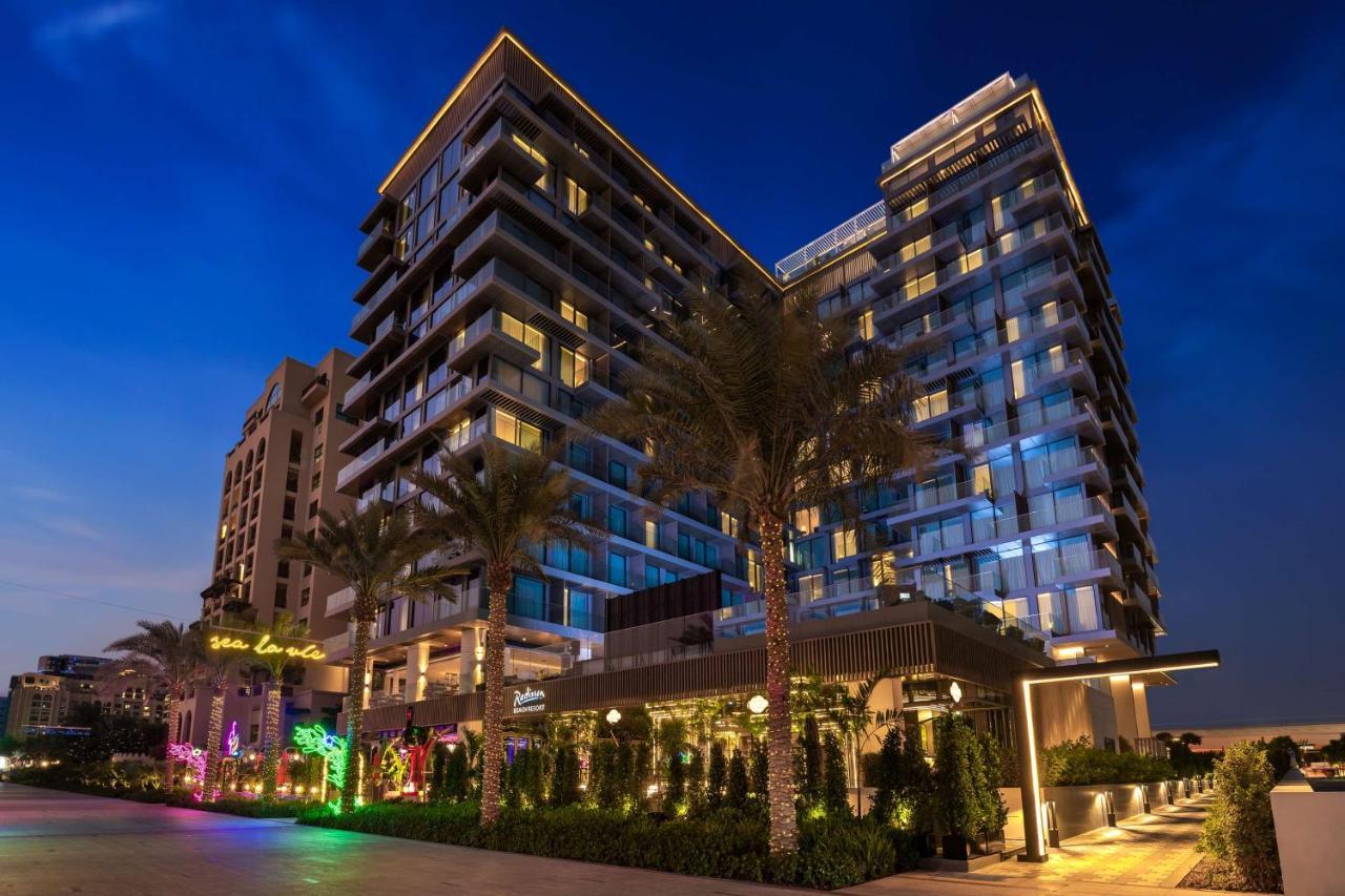 Radisson Beach Resort Palm Jumeirah Dubai Exterior foto